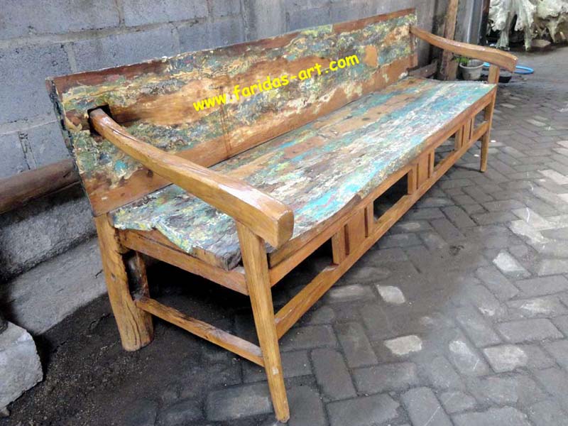 Bangko Kayu Jati ex. Prau (Asli)